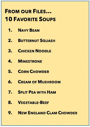 Soups your residents will love